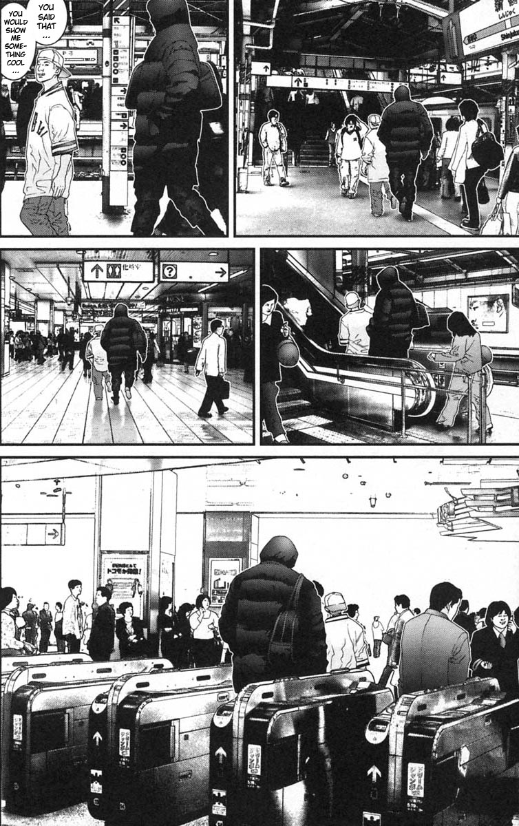 Gantz Chapter 122 page 14 - Chapter 122: The Morning of Crime