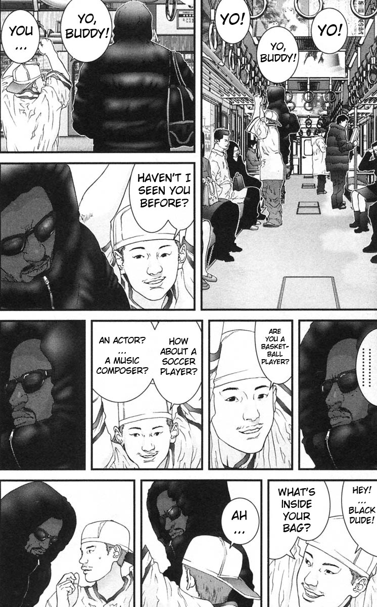 Gantz Chapter 122 page 2 - Chapter 122: The Morning of Crime