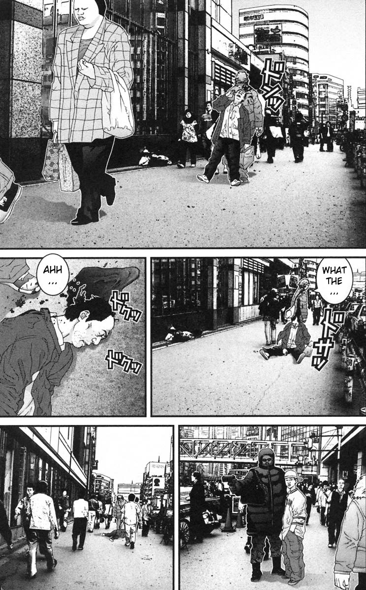 Gantz Chapter 123 page 11 - Chapter 123: Shinjuku at 10:00am