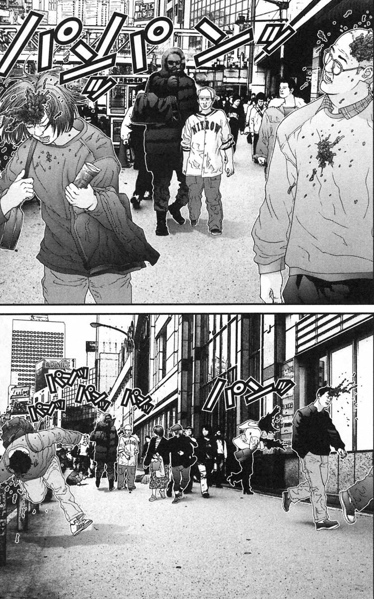 Gantz Chapter 123 page 13 - Chapter 123: Shinjuku at 10:00am
