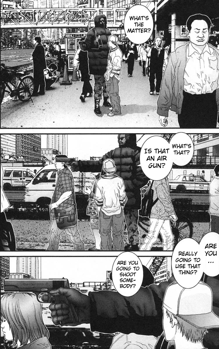 Gantz Chapter 123 page 2 - Chapter 123: Shinjuku at 10:00am
