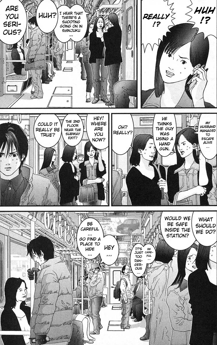Gantz Chapter 124 page 9 - Chapter 124: Shinjuku Holocaust