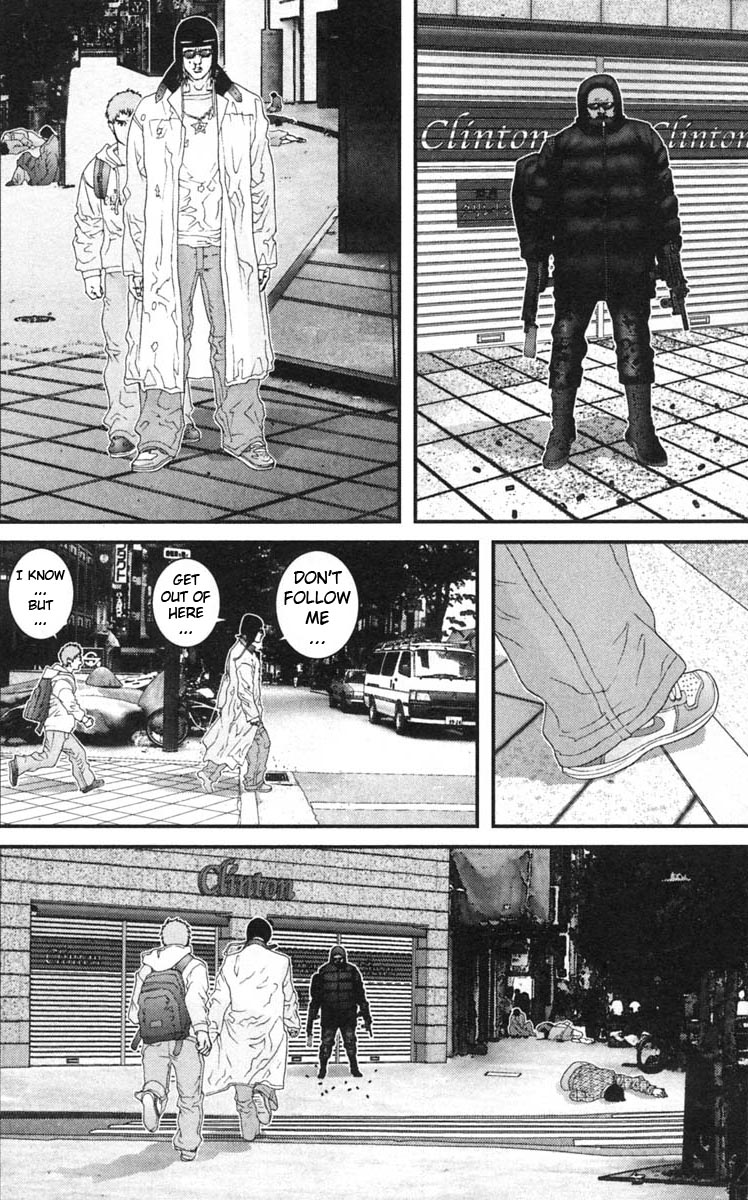 Gantz Chapter 129 page 10 - Chapter 129: The Death of Sensei