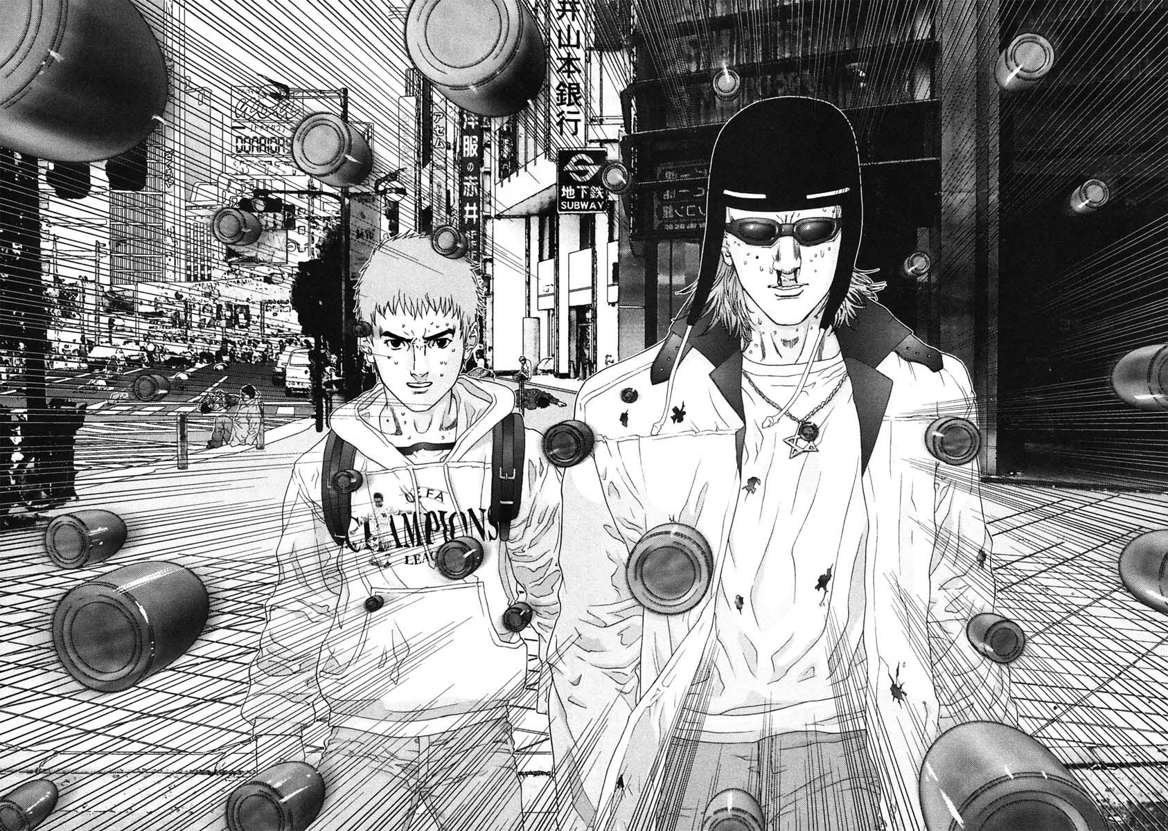 Gantz Chapter 129 page 12 - Chapter 129: The Death of Sensei