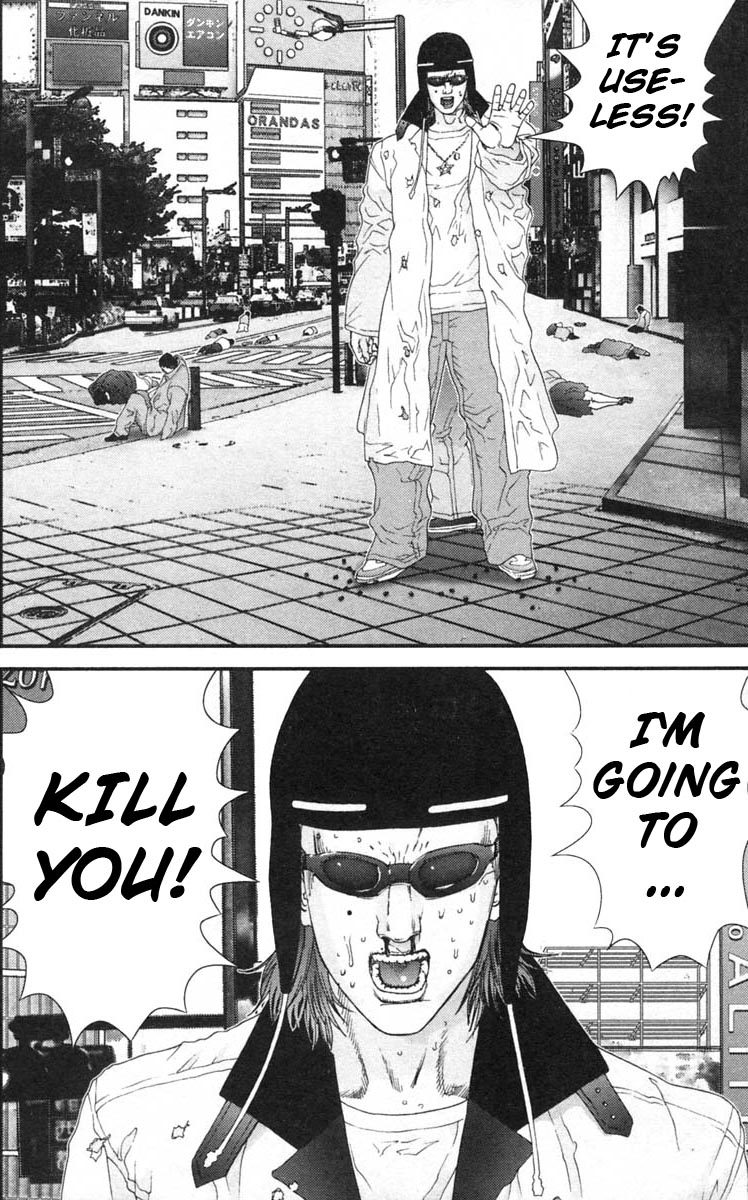 Gantz Chapter 129 page 8 - Chapter 129: The Death of Sensei