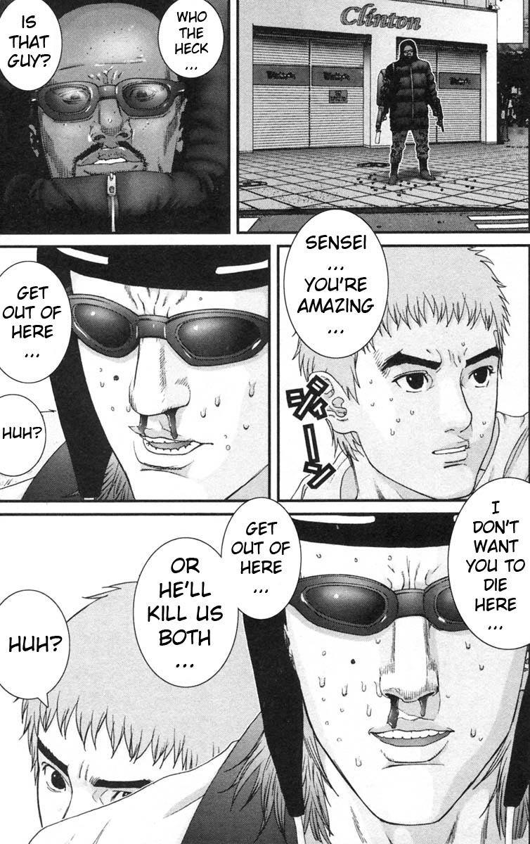Gantz Chapter 129 page 9 - Chapter 129: The Death of Sensei