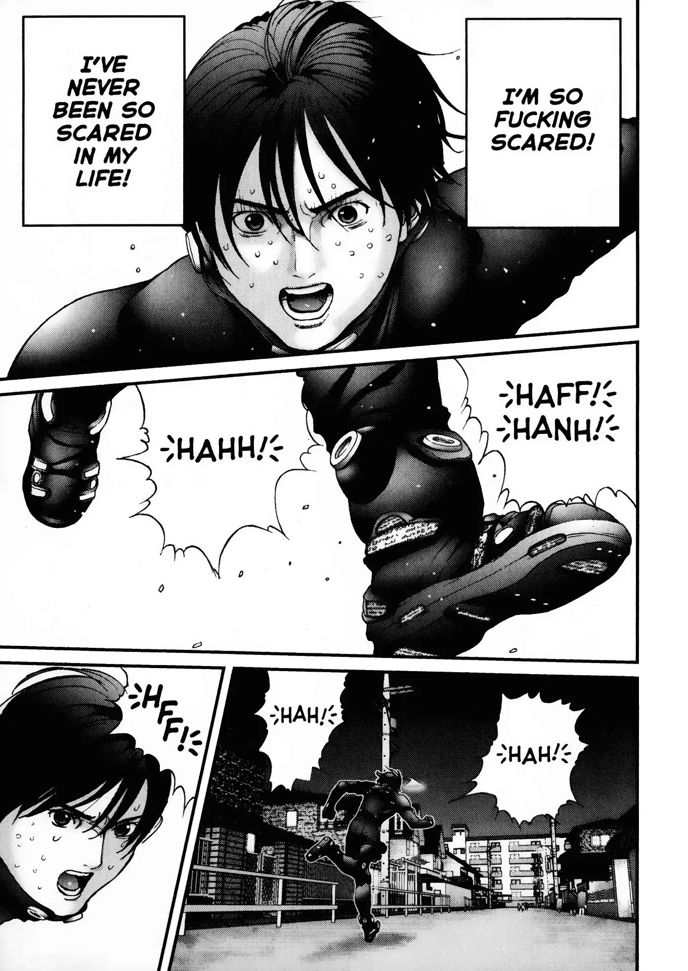 Gantz Chapter 13 page 13 - Chapter 13: Vol.2 0013: Eye