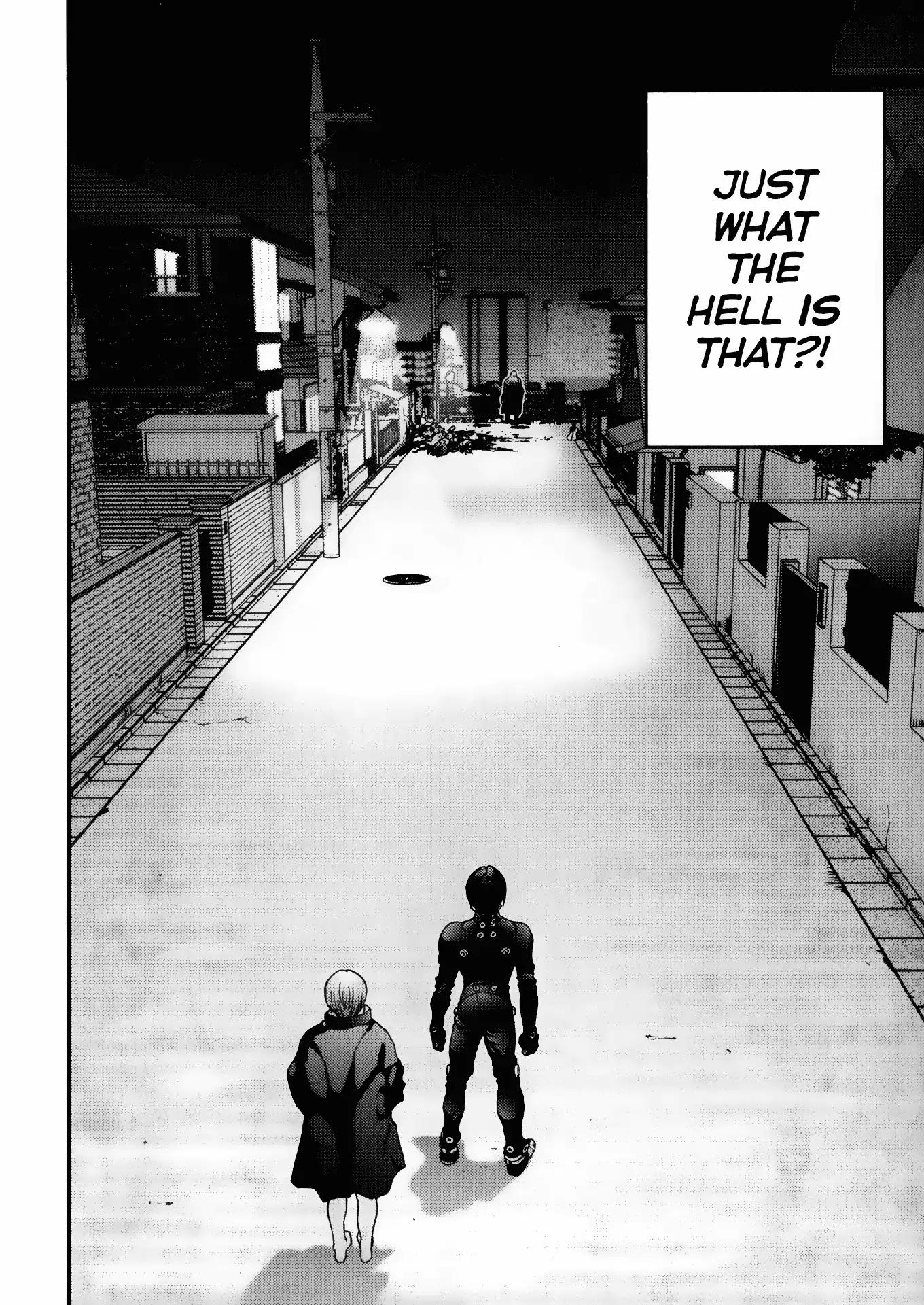 Gantz Chapter 13 page 4 - Chapter 13: Vol.2 0013: Eye