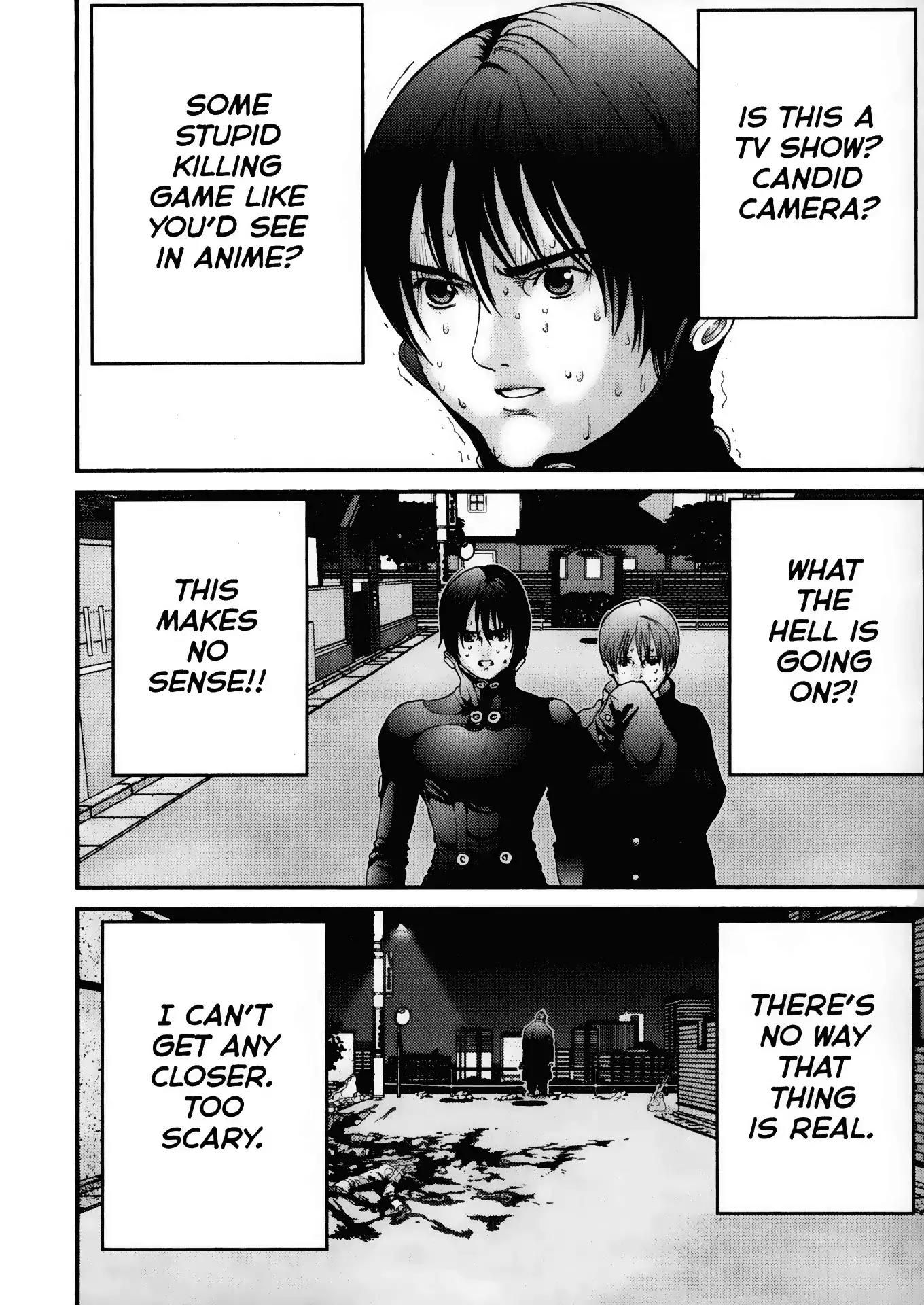 Gantz Chapter 13 page 8 - Chapter 13: Vol.2 0013: Eye