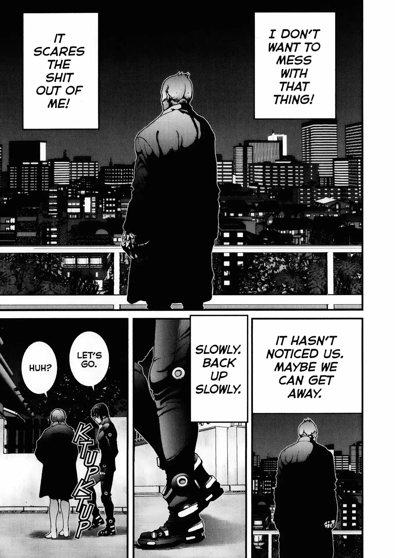 Gantz Chapter 13 page 9 - Chapter 13: Vol.2 0013: Eye