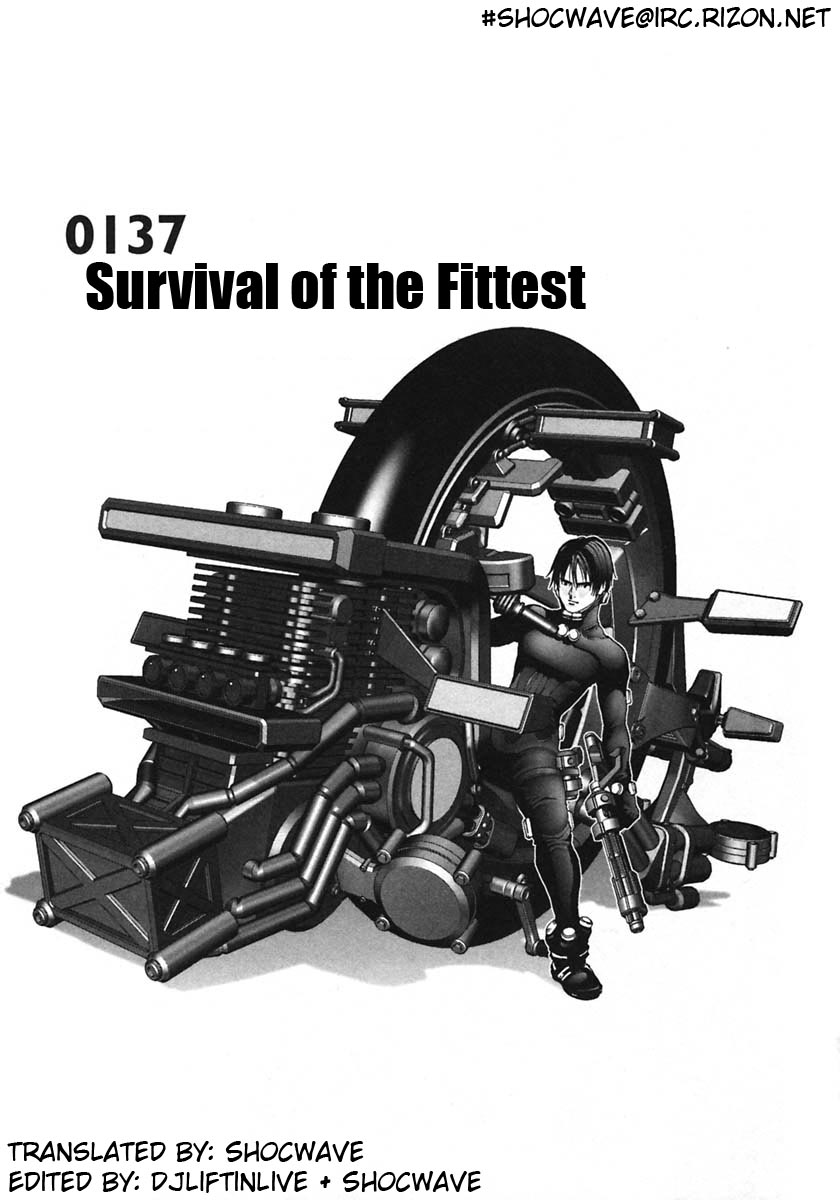 Gantz Chapter 137 page 1 - Chapter 137: Survival of the Fittest