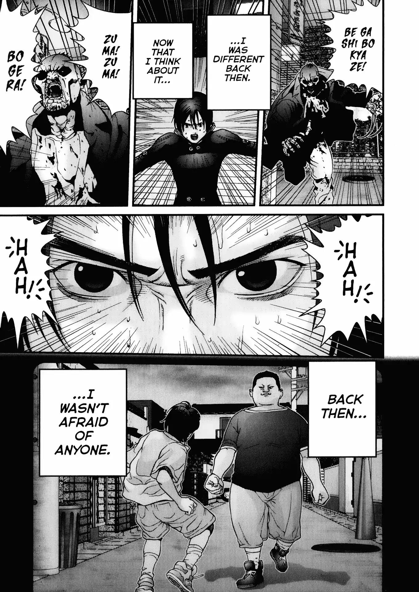 Gantz Chapter 14 page 13 - Chapter 14: Vol.2 0014: Fearless