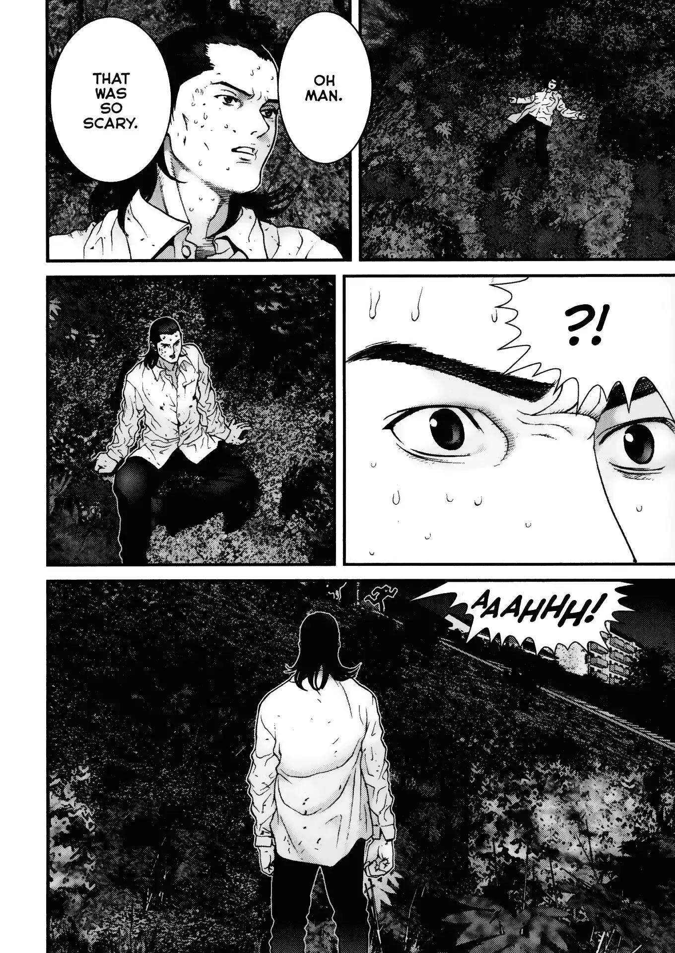 Gantz Chapter 14 page 18 - Chapter 14: Vol.2 0014: Fearless