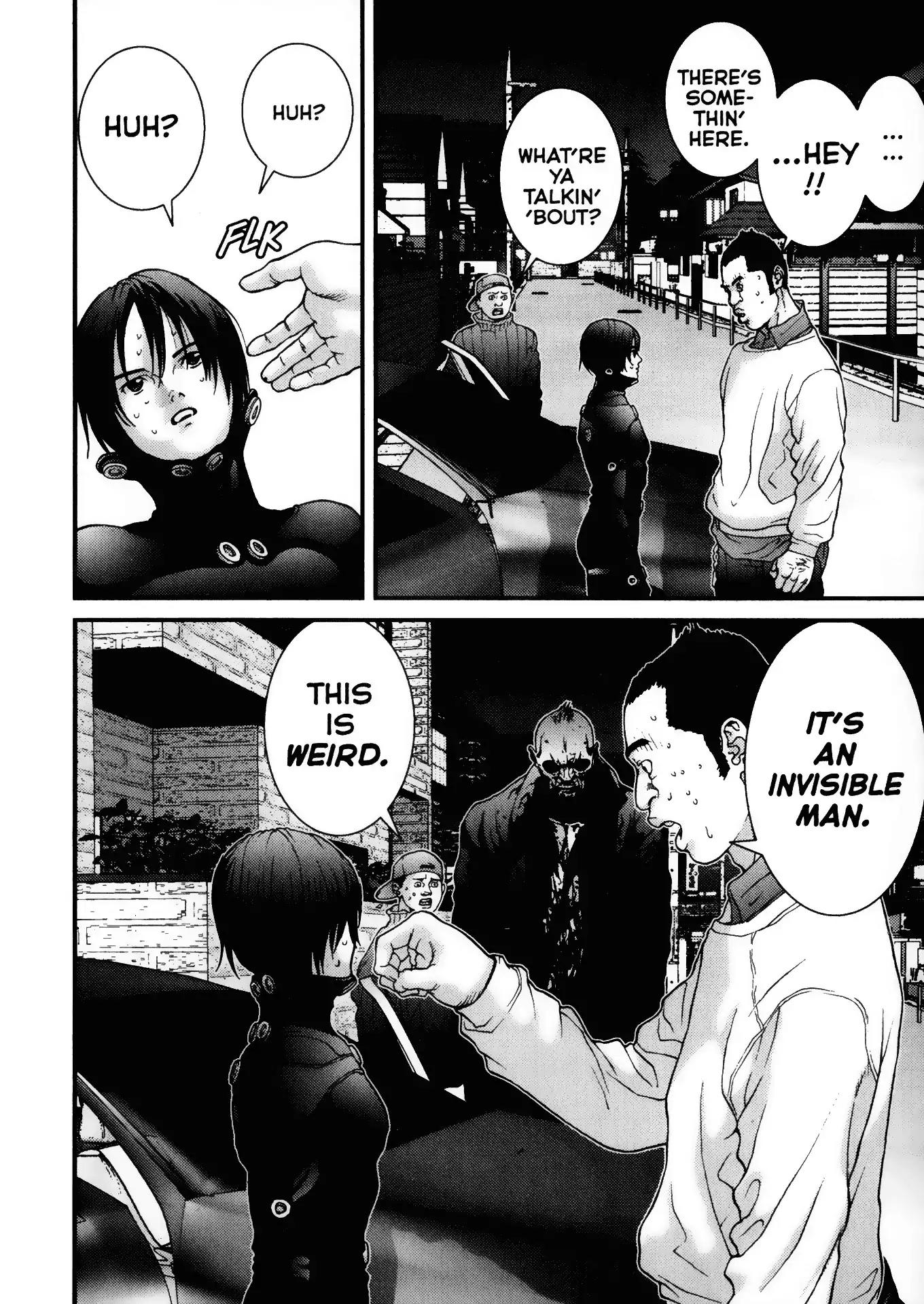 Gantz Chapter 14 page 6 - Chapter 14: Vol.2 0014: Fearless