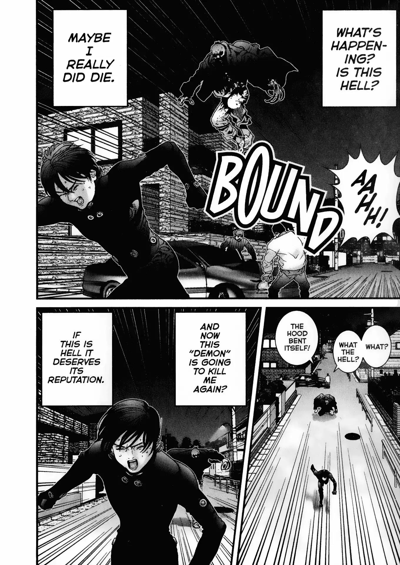 Gantz Chapter 14 page 8 - Chapter 14: Vol.2 0014: Fearless