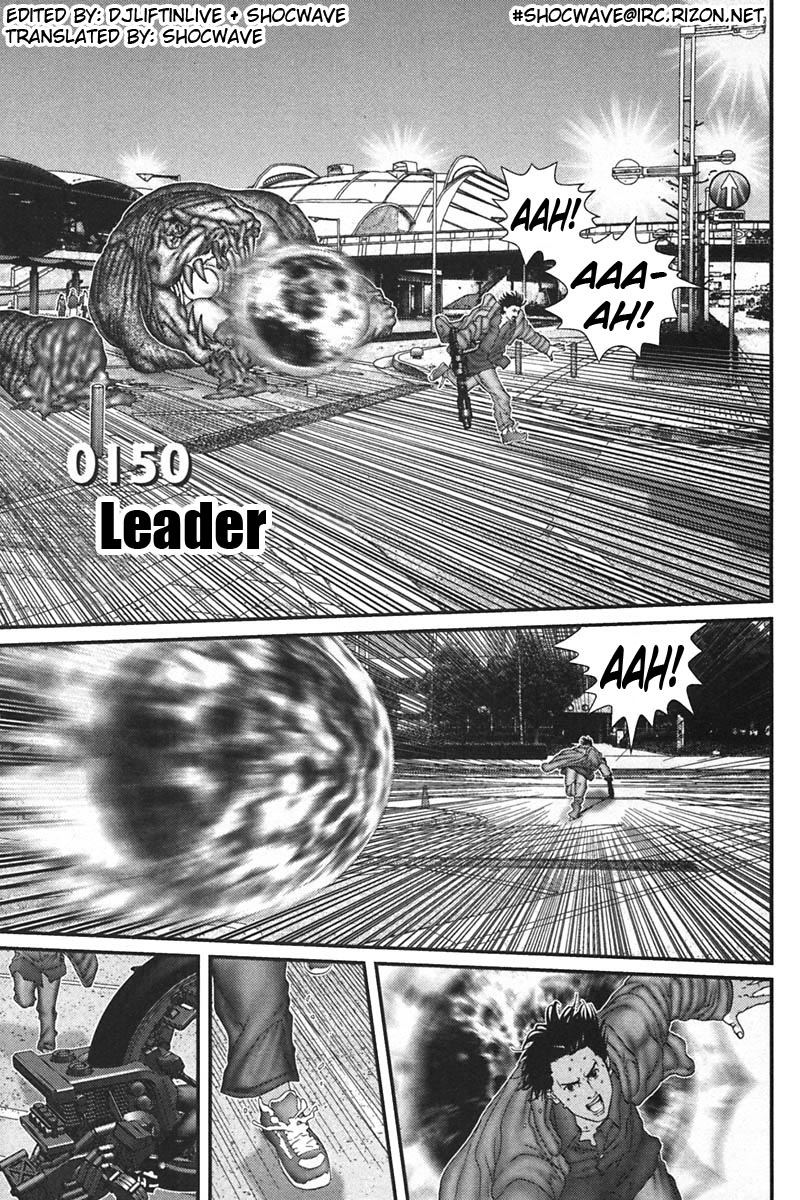 Gantz Chapter 150 page 1 - Chapter 150: Leader