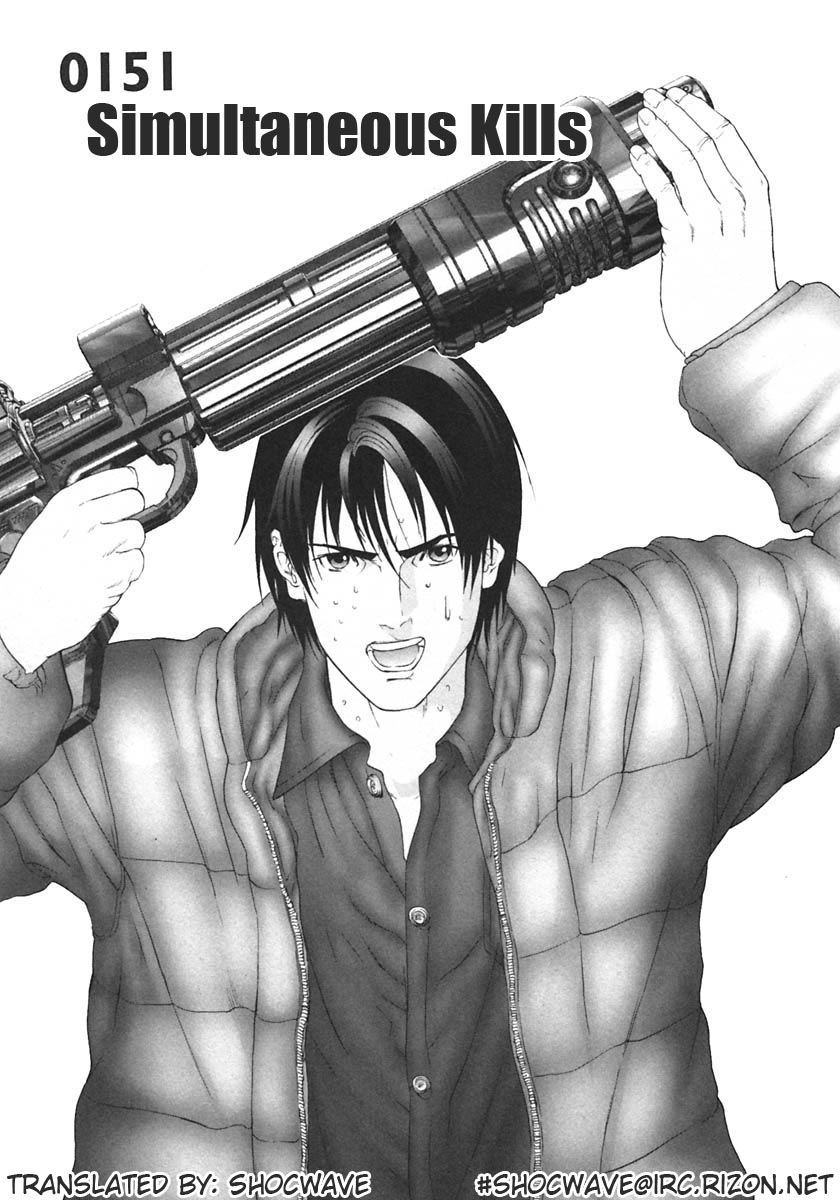 Gantz Chapter 151 page 1 - Chapter 151: Simultaneous Kills