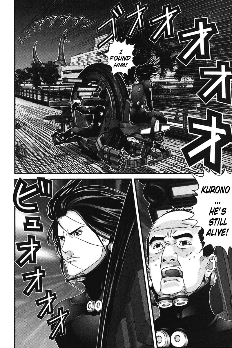 Gantz Chapter 155 page 11 - Chapter 155: Rampaging Dinosaur