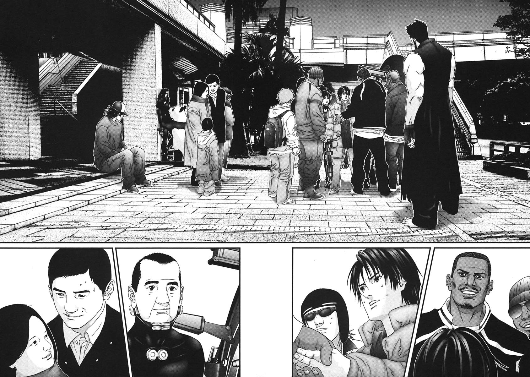 Gantz Chapter 158 page 8 - Chapter 158: Black Clothing