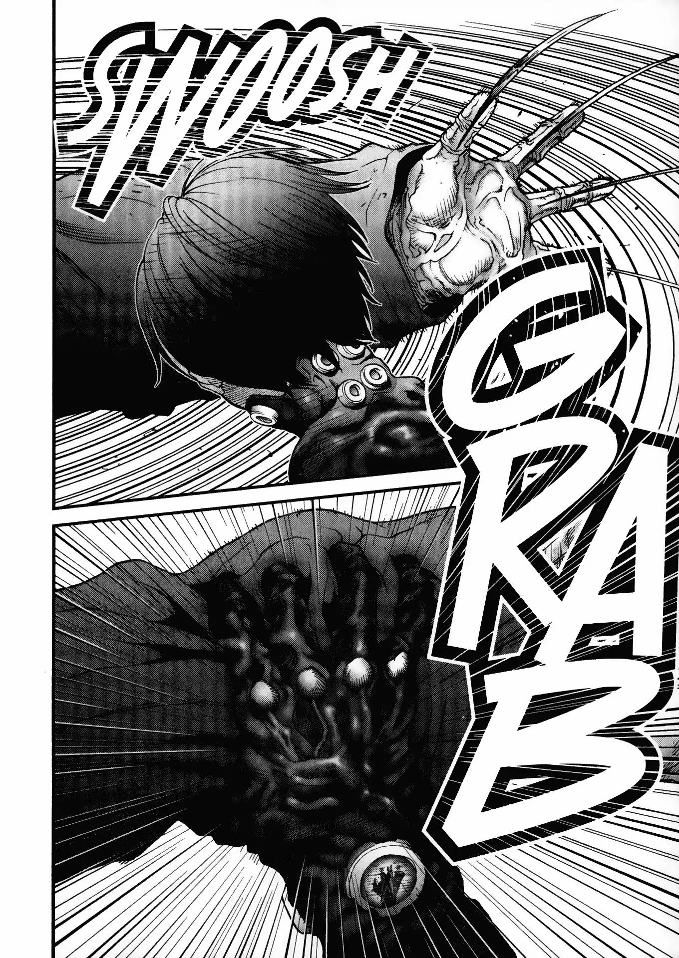Gantz Chapter 16 page 10 - Chapter 16: Vol.2 0016: Metamorphosis of the Flesh