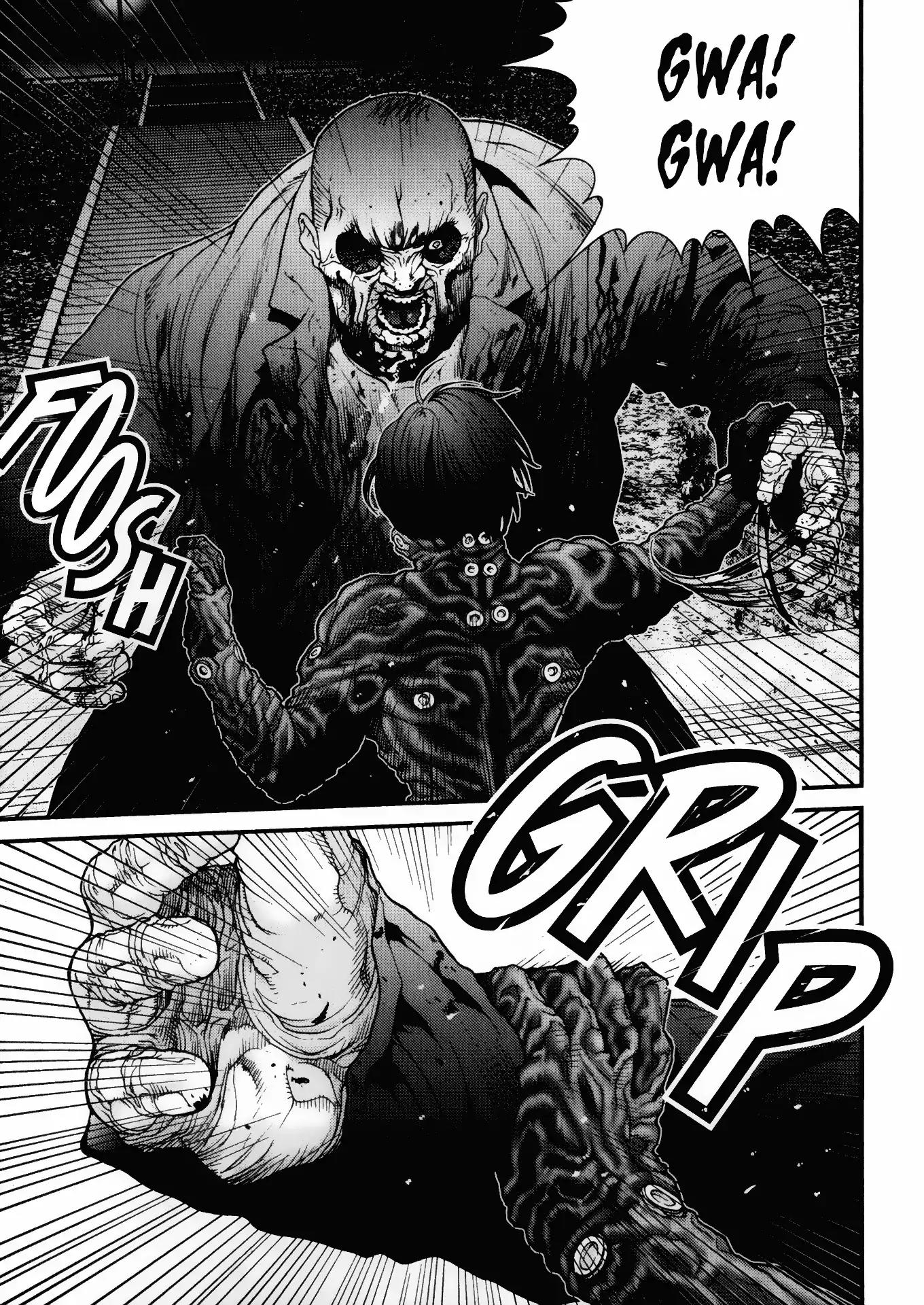 Gantz Chapter 16 page 11 - Chapter 16: Vol.2 0016: Metamorphosis of the Flesh
