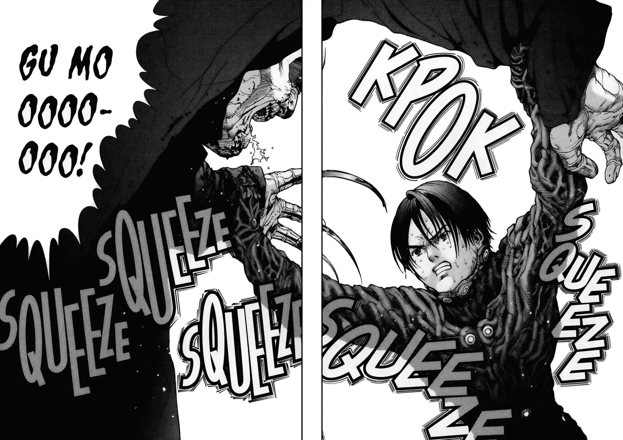 Gantz Chapter 16 page 12 - Chapter 16: Vol.2 0016: Metamorphosis of the Flesh