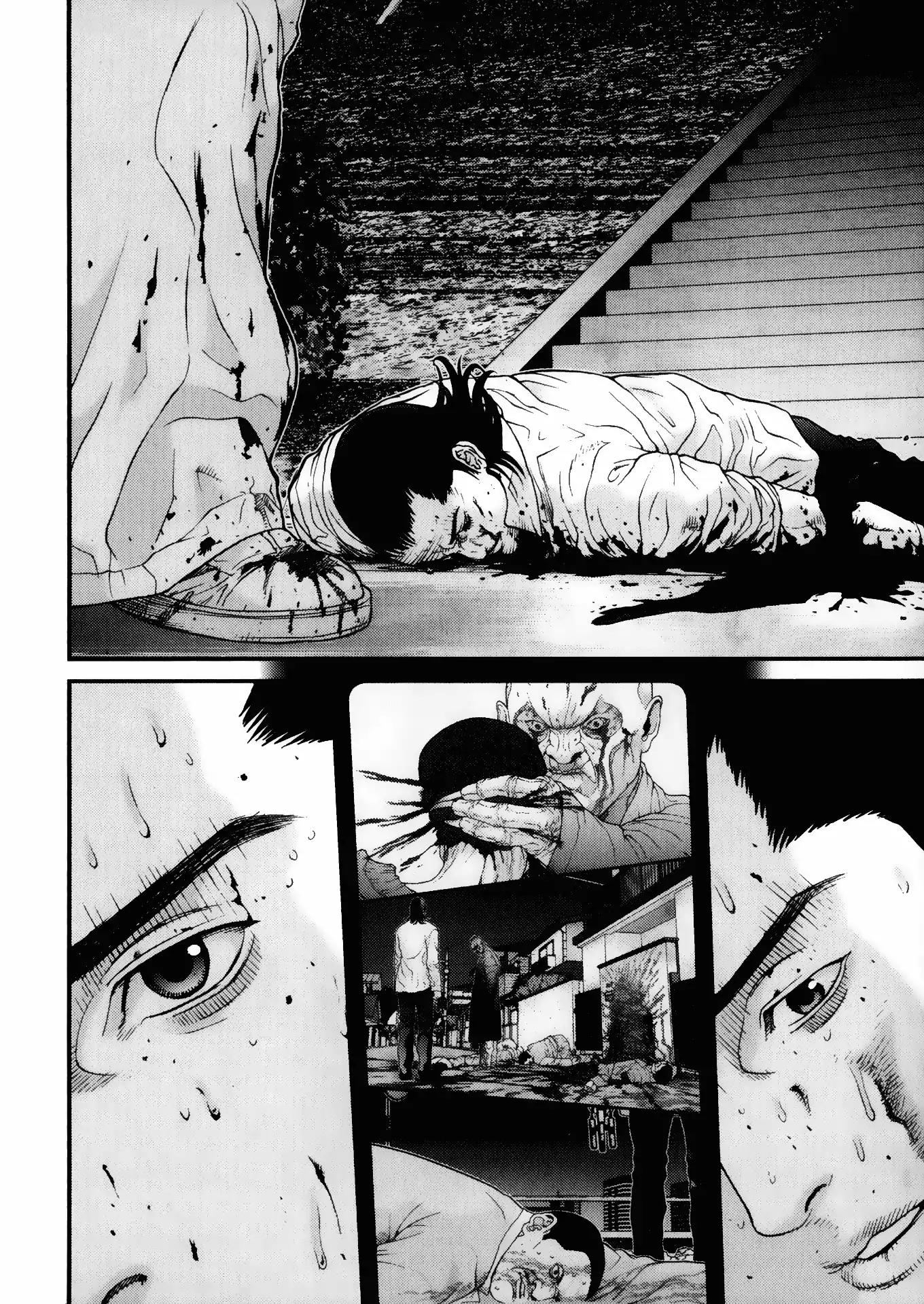 Gantz Chapter 16 page 13 - Chapter 16: Vol.2 0016: Metamorphosis of the Flesh