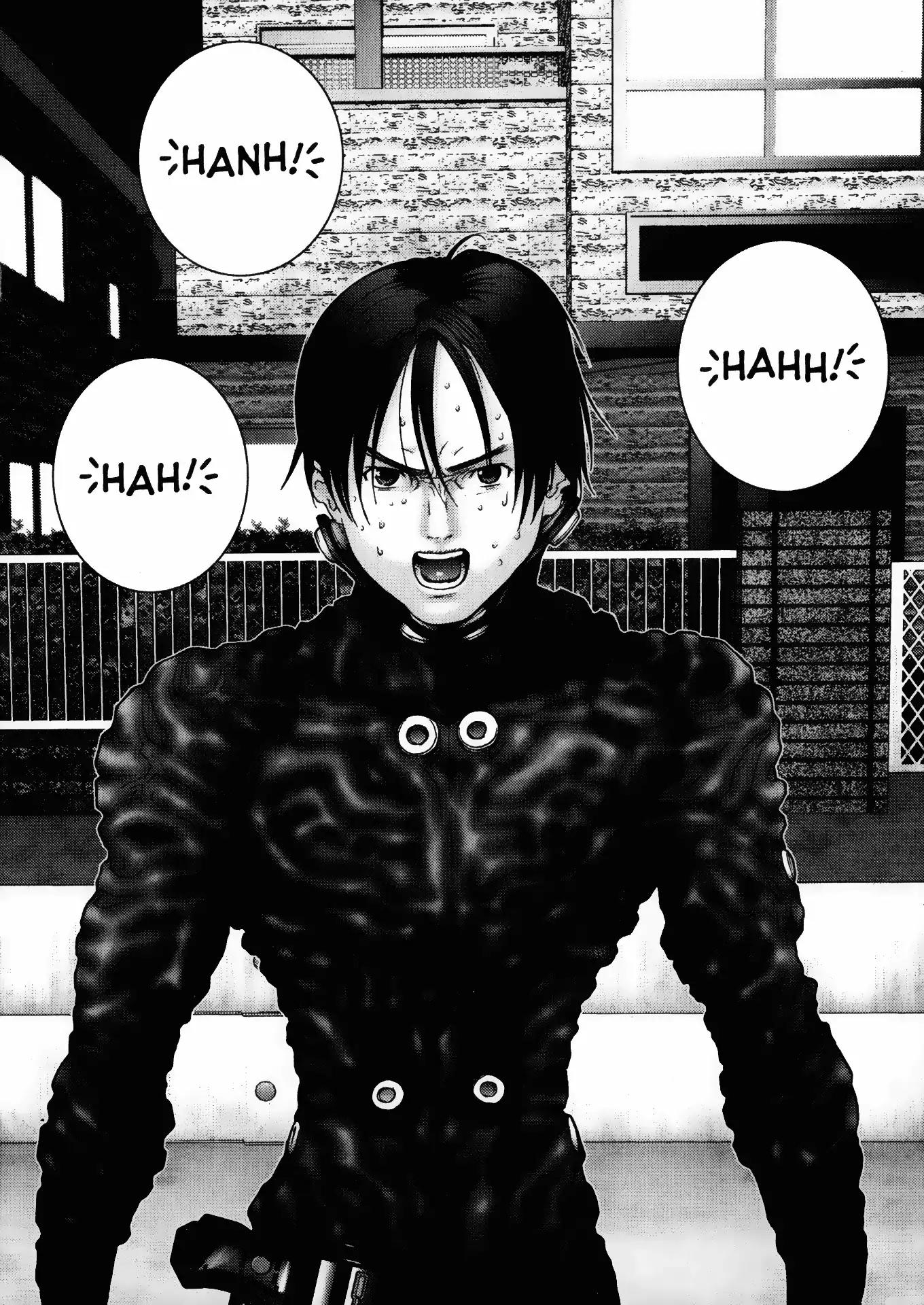 Gantz Chapter 16 page 17 - Chapter 16: Vol.2 0016: Metamorphosis of the Flesh