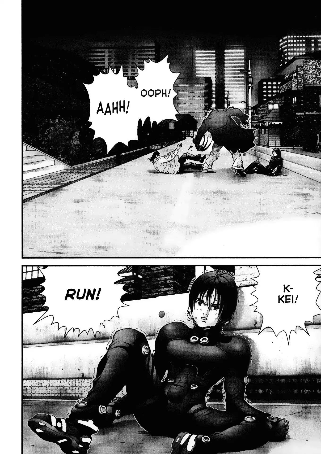 Gantz Chapter 16 page 2 - Chapter 16: Vol.2 0016: Metamorphosis of the Flesh