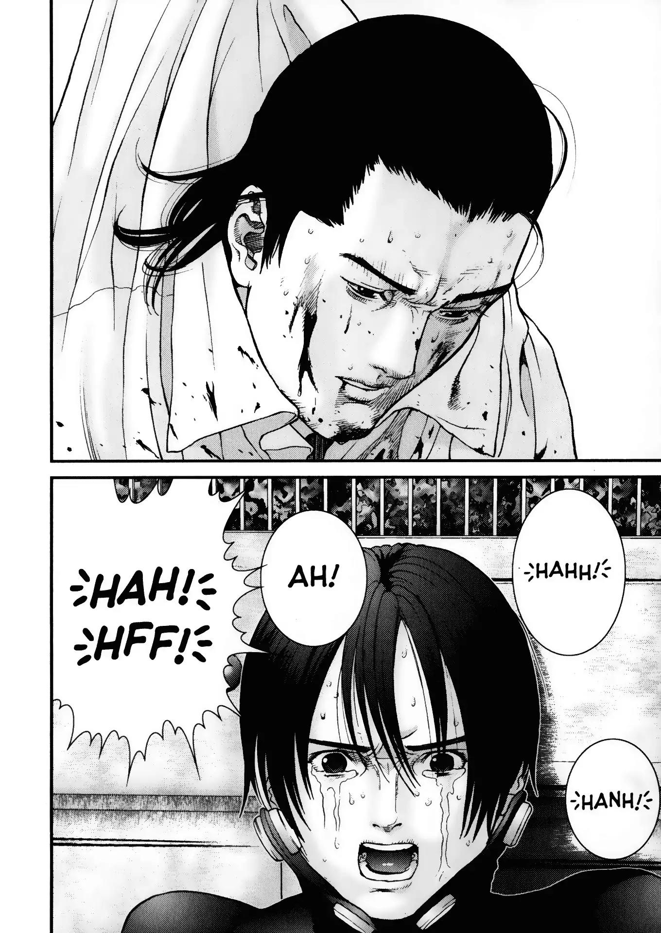 Gantz Chapter 16 page 6 - Chapter 16: Vol.2 0016: Metamorphosis of the Flesh