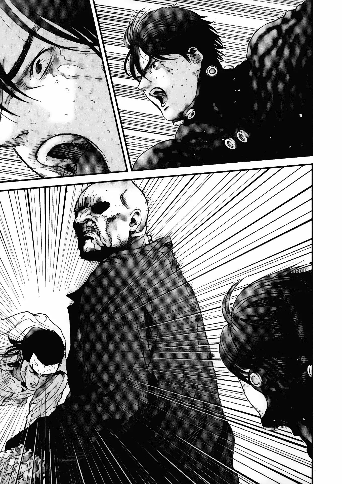 Gantz Chapter 16 page 9 - Chapter 16: Vol.2 0016: Metamorphosis of the Flesh