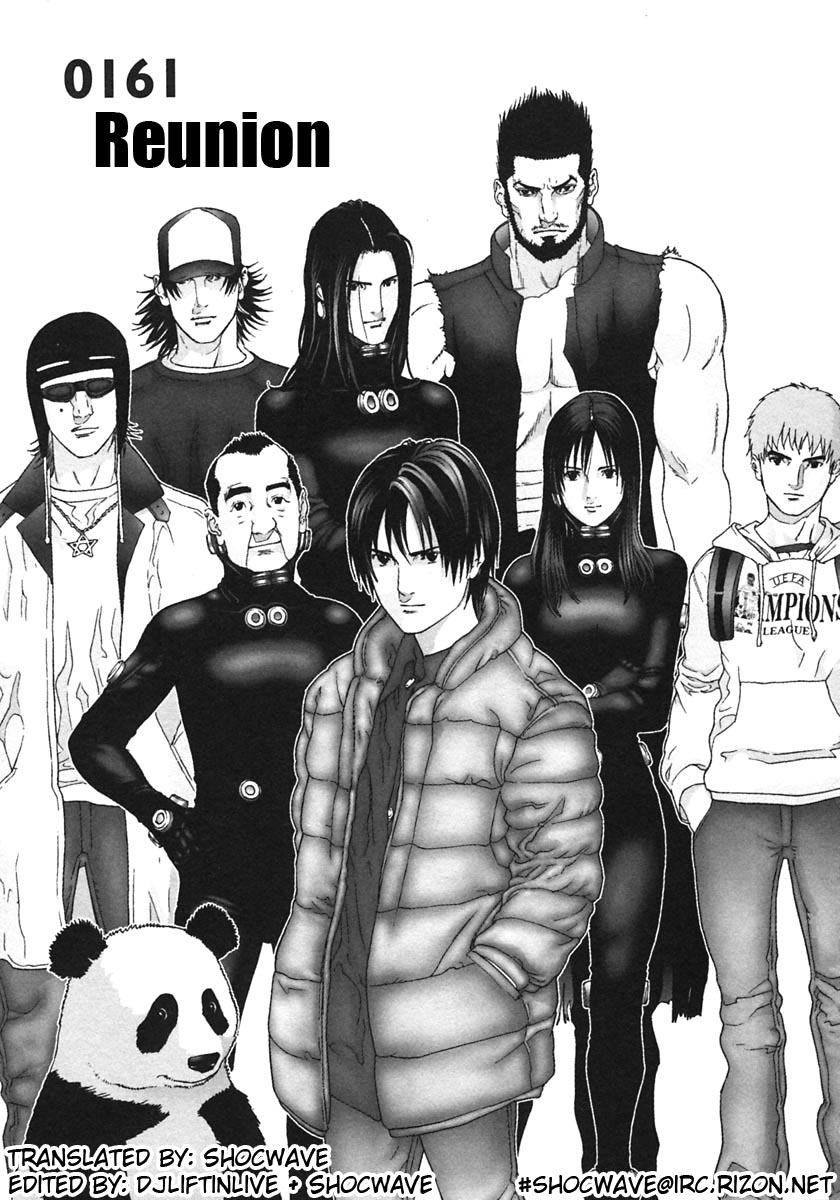 Gantz Chapter 161 page 1 - Chapter 161: Runion
