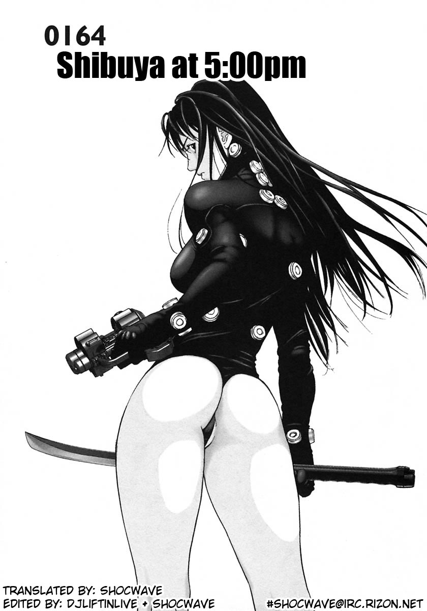 Gantz Chapter 164 page 1 - Chapter 164: Shibuya at 5:00pm