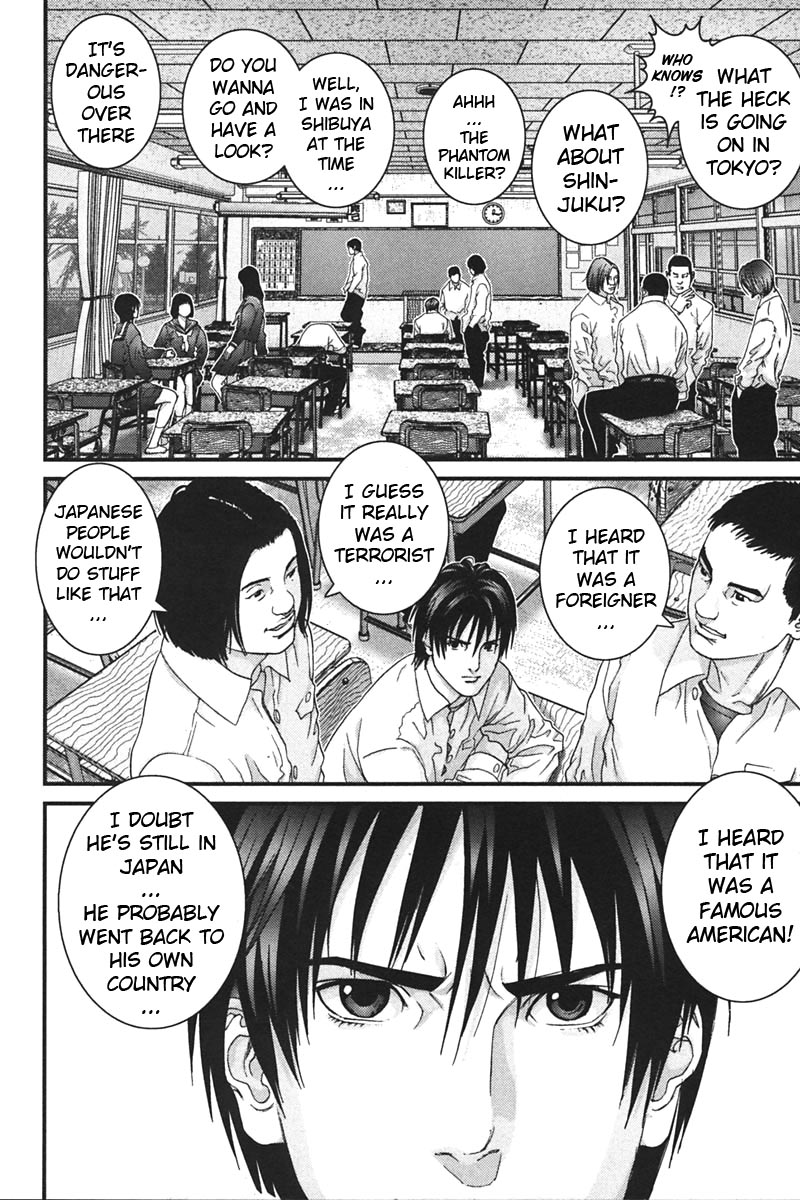 Gantz Chapter 164 page 4 - Chapter 164: Shibuya at 5:00pm