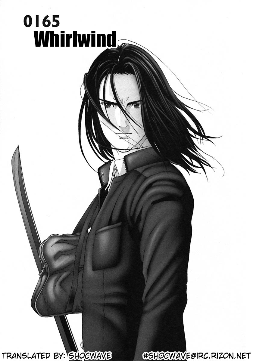 Gantz Chapter 165 page 1 - Chapter 165: Whirlwind