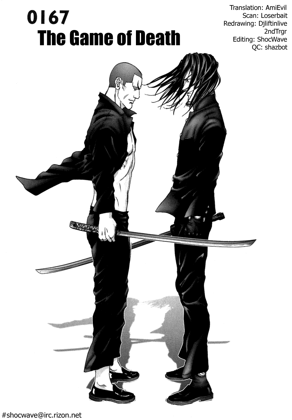 Gantz Chapter 167 page 6 - Chapter 167: The Game of Death