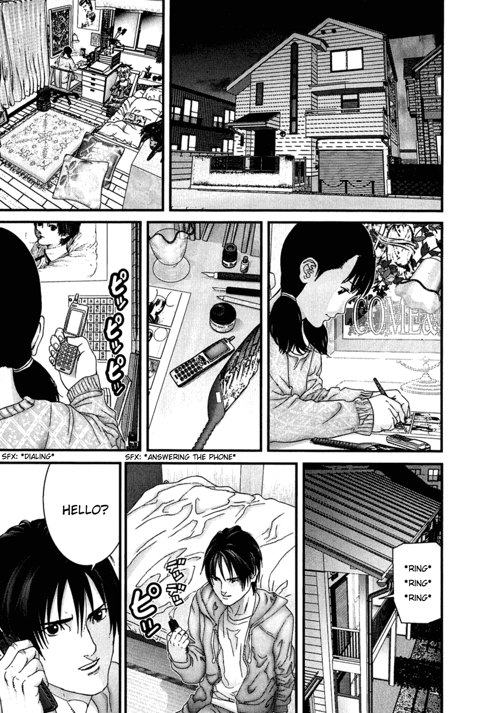 Gantz Chapter 168 page 17 - Chapter 168: Telephone Shocking
