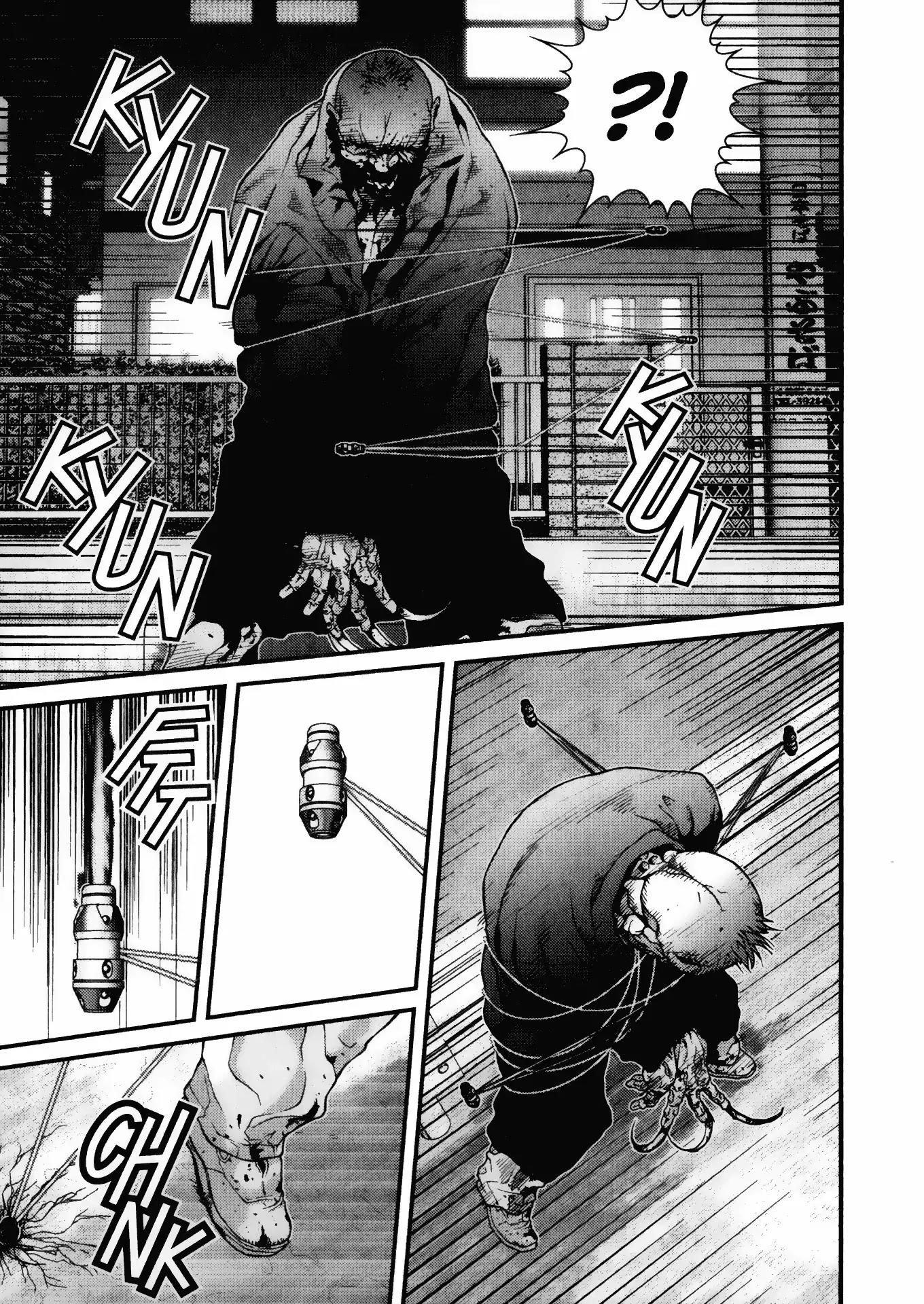 Gantz Chapter 17 page 11 - Chapter 17: Vol.2 0017: Fire