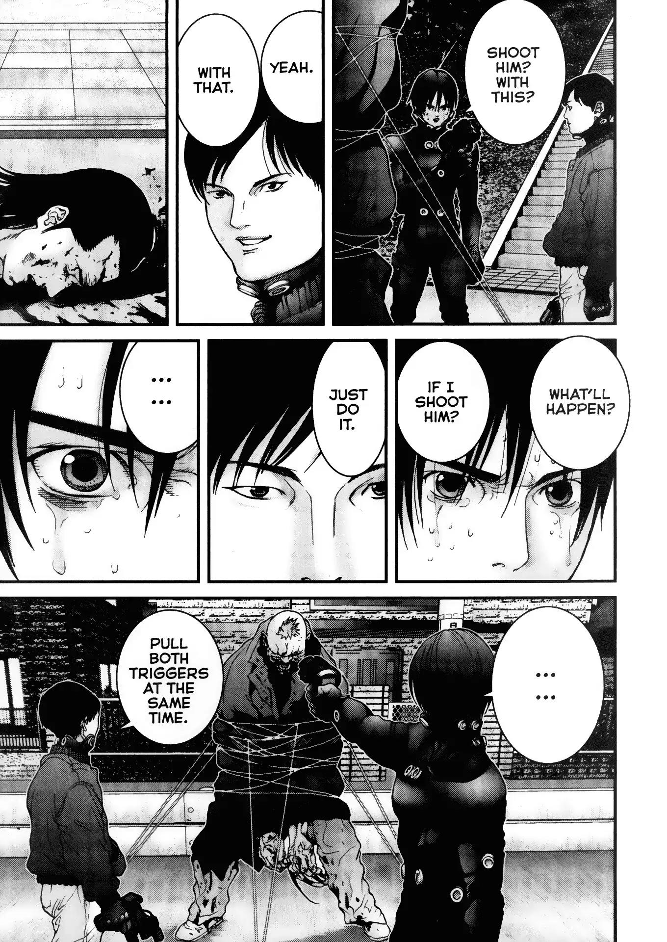 Gantz Chapter 17 page 15 - Chapter 17: Vol.2 0017: Fire