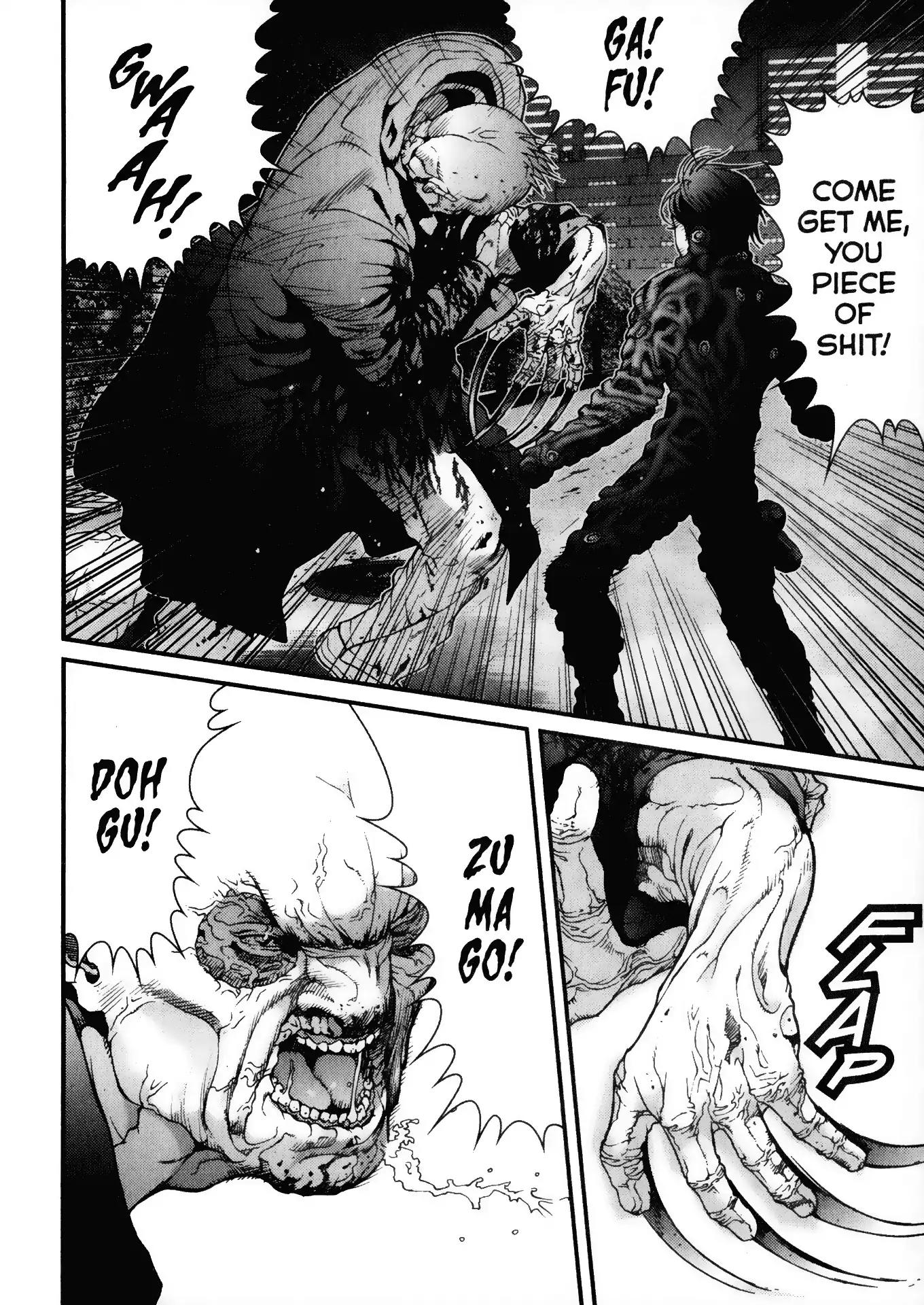 Gantz Chapter 17 page 2 - Chapter 17: Vol.2 0017: Fire