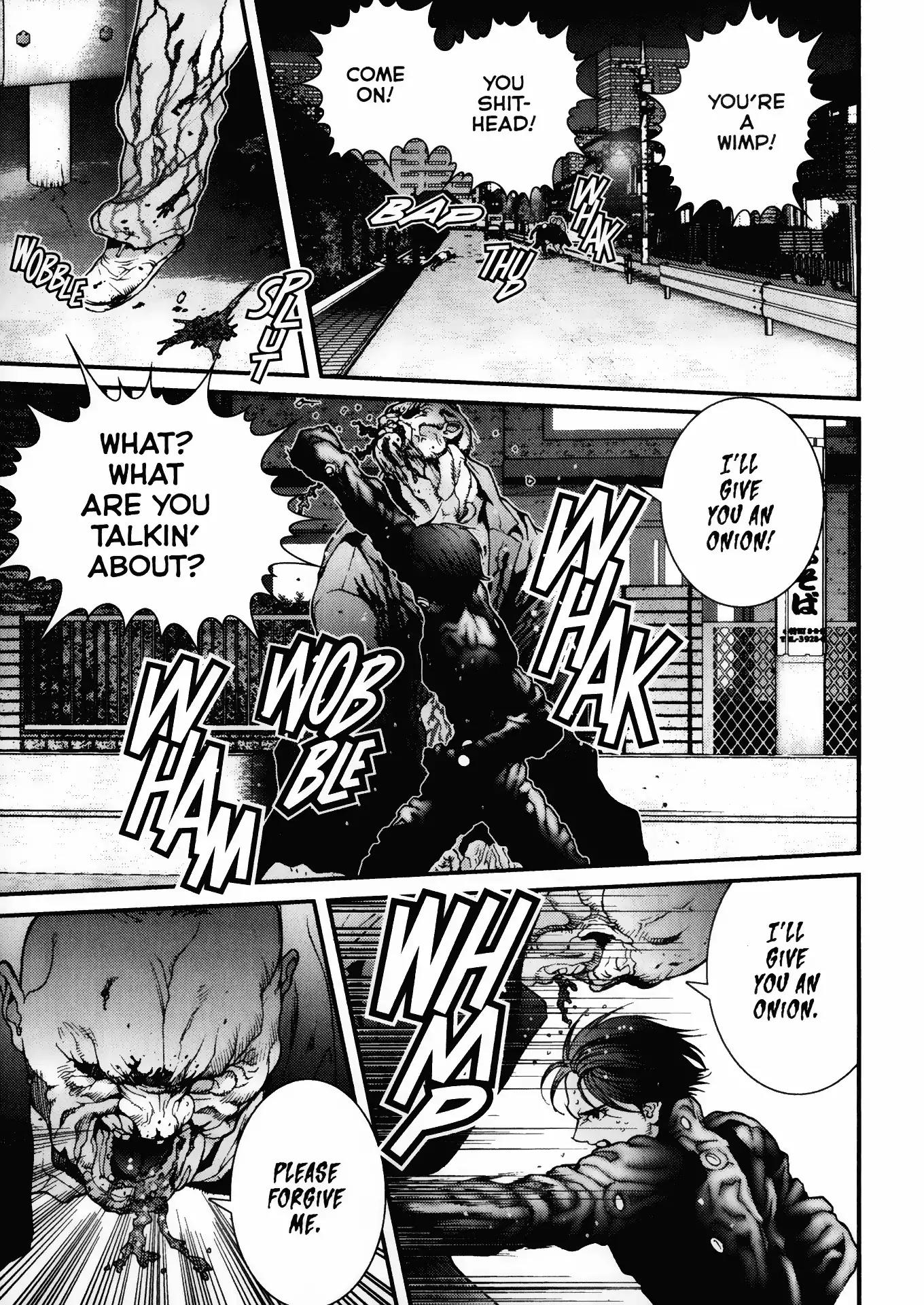 Gantz Chapter 17 page 7 - Chapter 17: Vol.2 0017: Fire