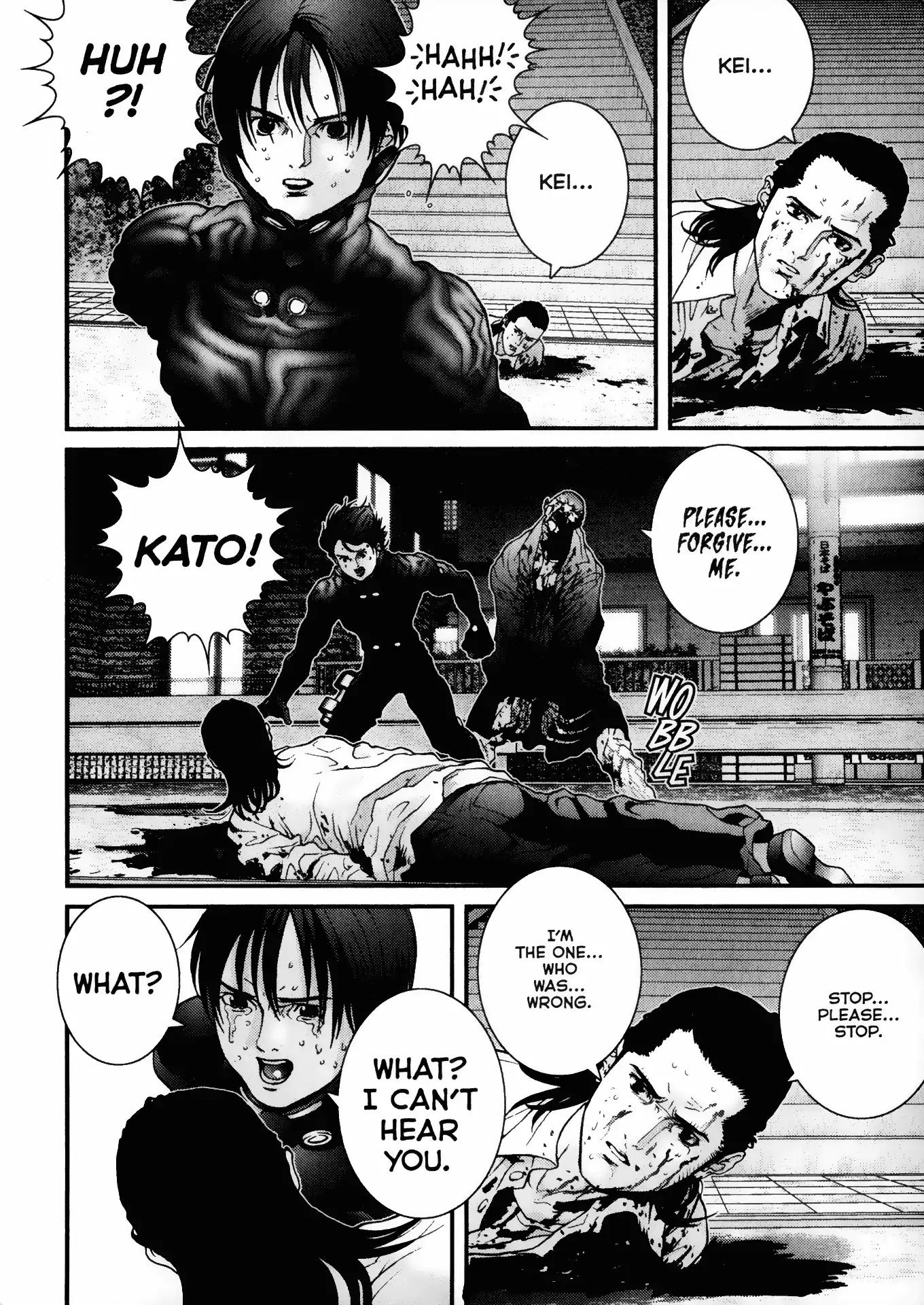 Gantz Chapter 17 page 8 - Chapter 17: Vol.2 0017: Fire