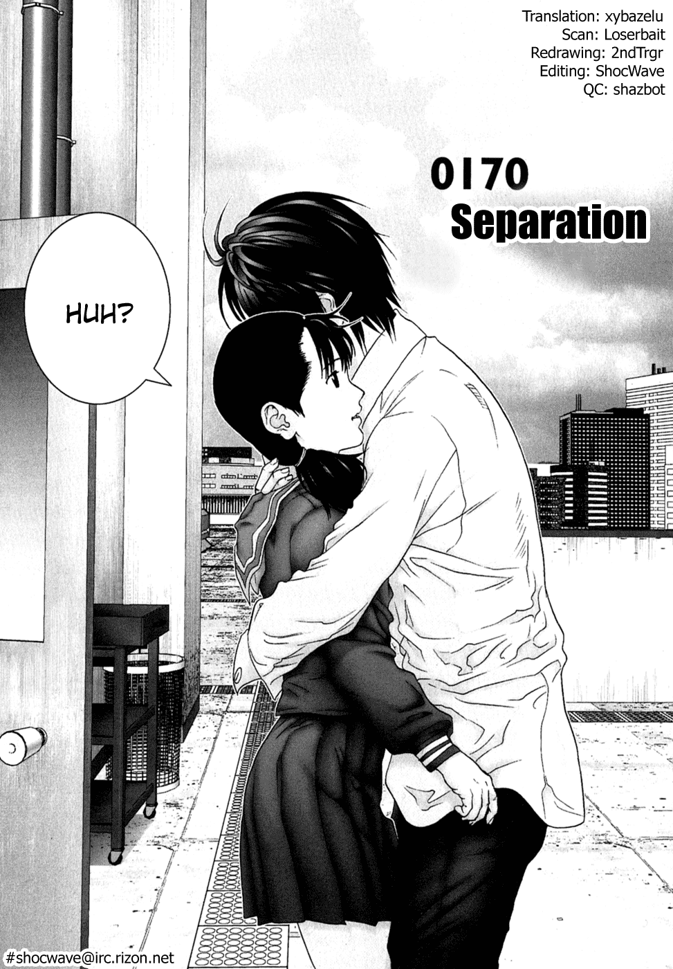 Gantz Chapter 170 page 2 - Chapter 170: Separation