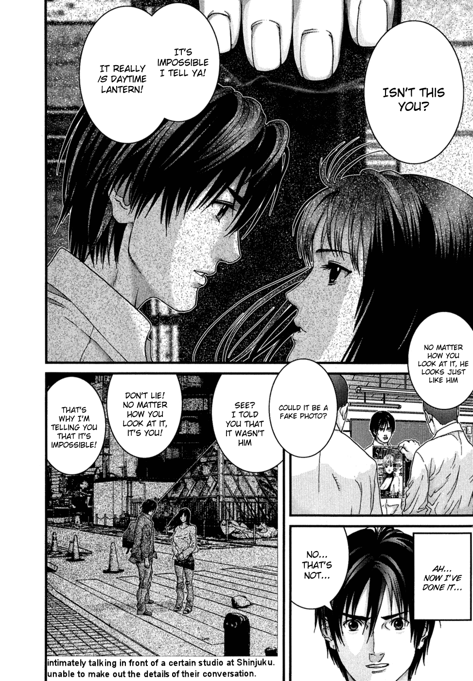 Gantz Chapter 170 page 4 - Chapter 170: Separation