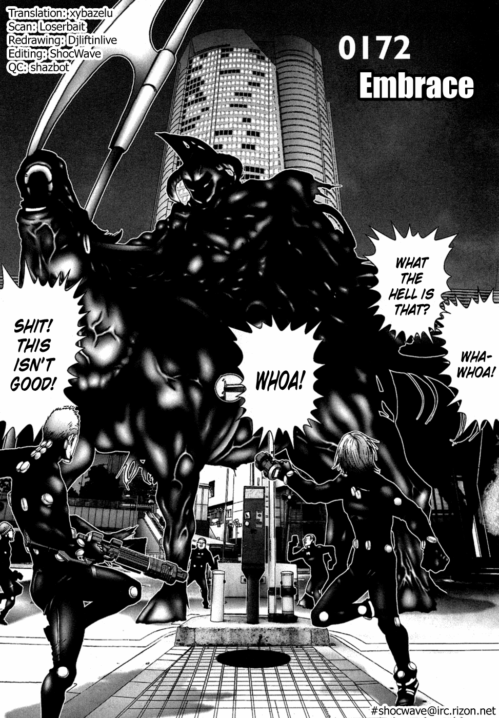 Gantz Chapter 172 page 1 - Chapter 172: Embrace