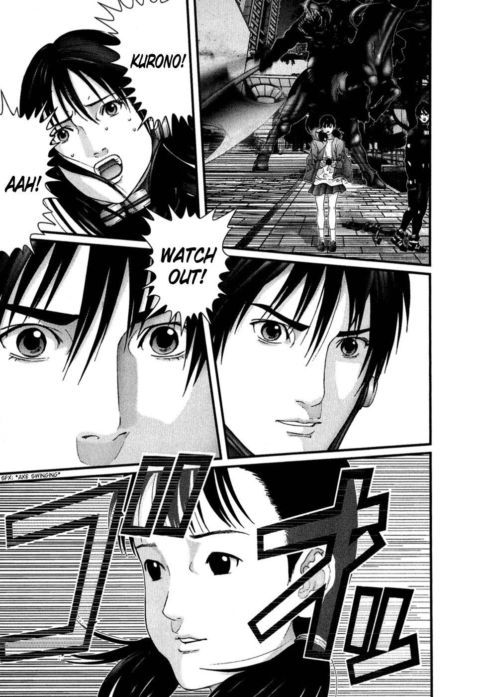 Gantz Chapter 173 page 1 - Chapter 173: Transparency
