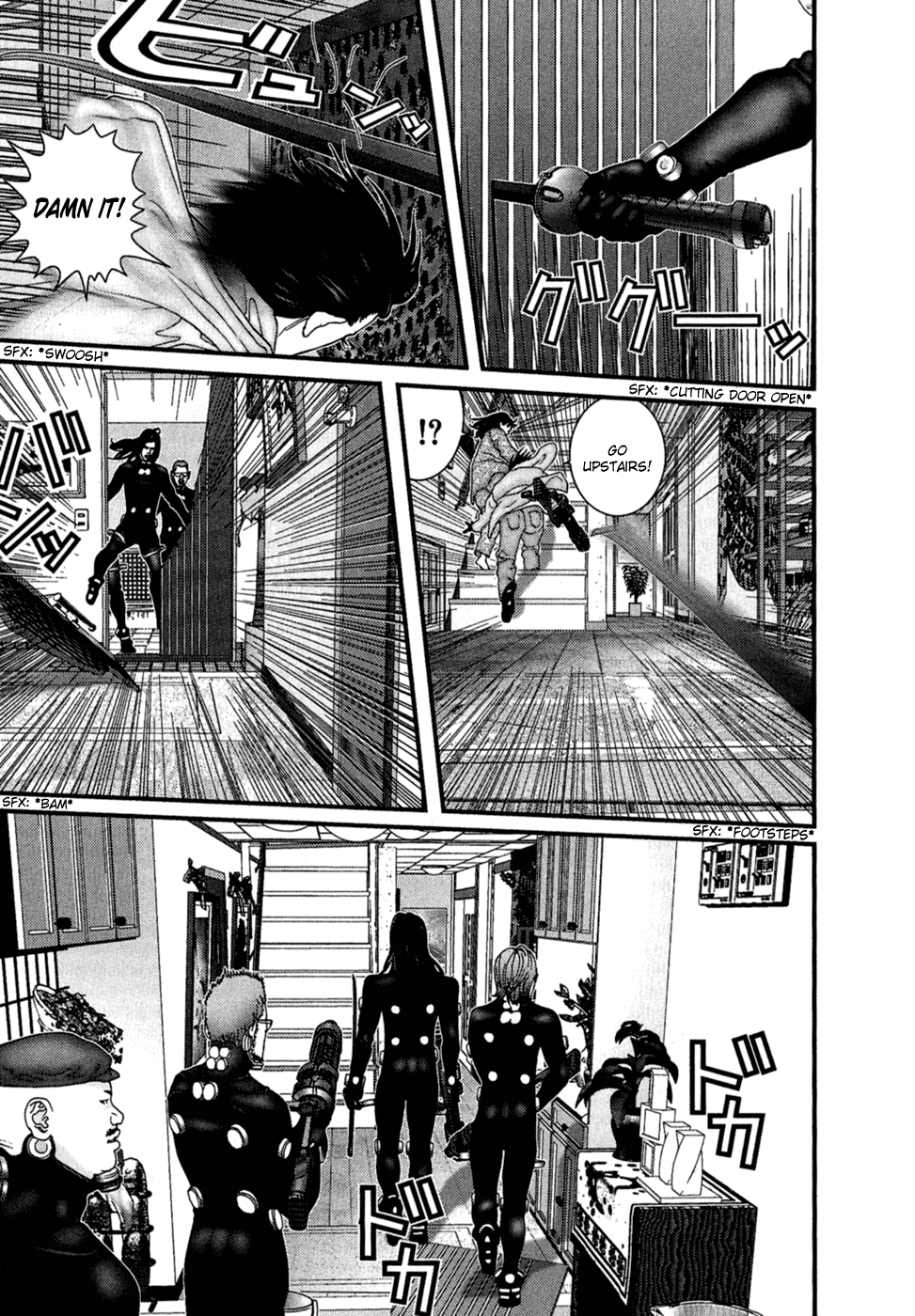 Gantz Chapter 176 page 13 - Chapter 176: Escape