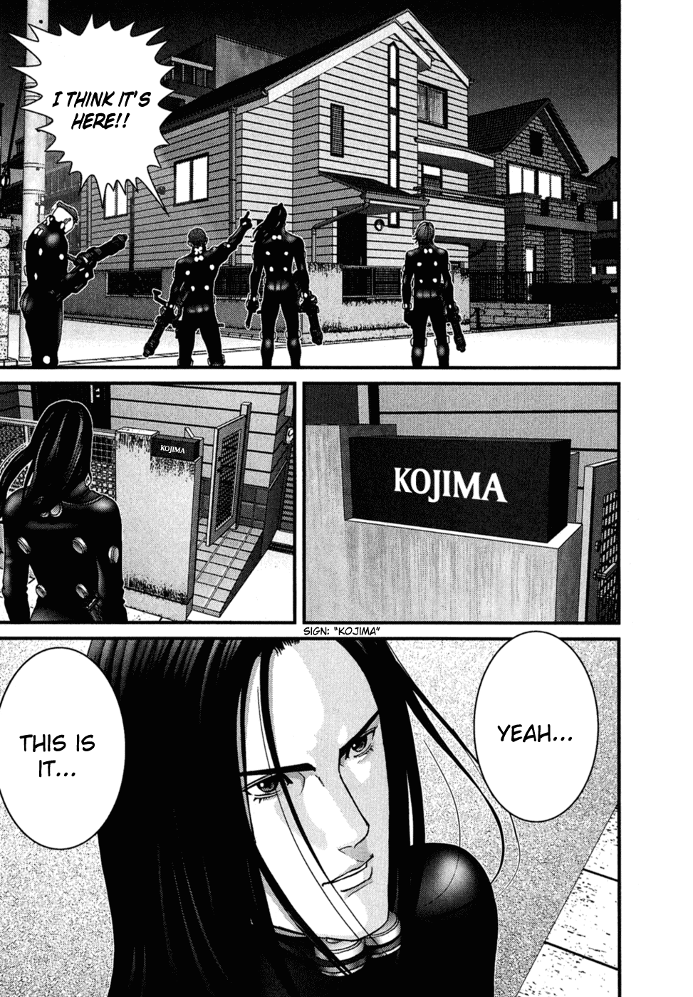 Gantz Chapter 176 page 7 - Chapter 176: Escape