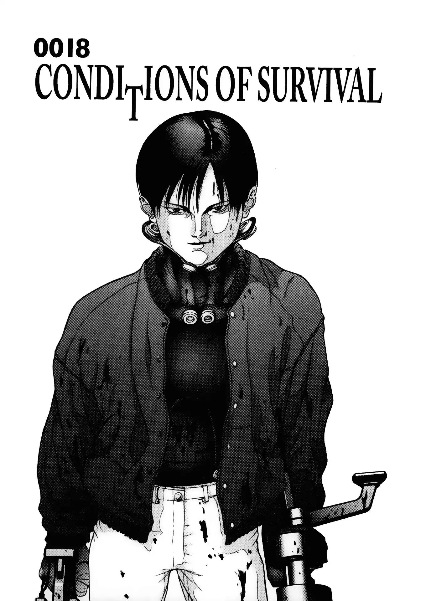 Gantz Chapter 18 page 1 - Chapter 18: Vol.2 0018: Conditions of Survival