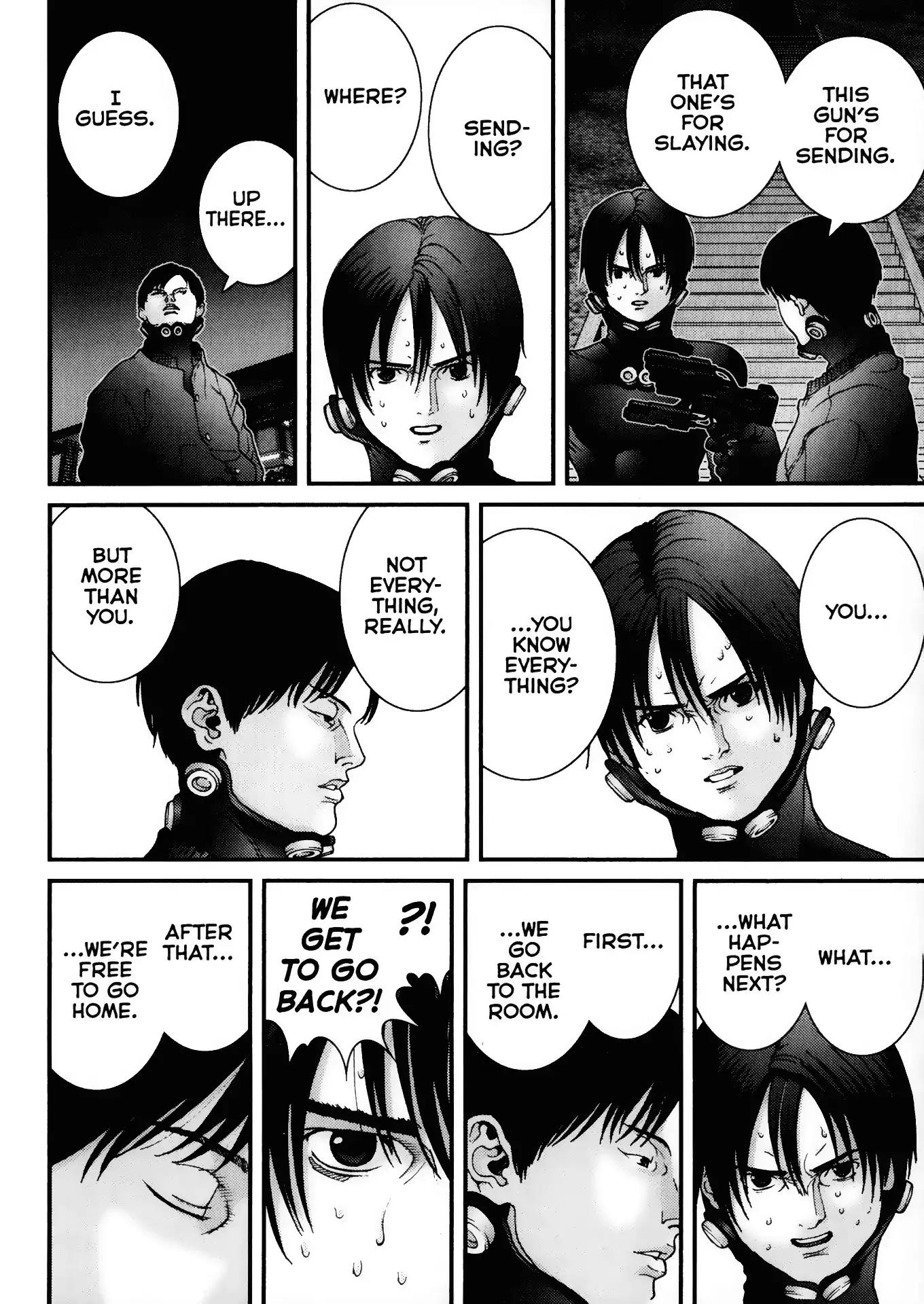 Gantz Chapter 18 page 10 - Chapter 18: Vol.2 0018: Conditions of Survival